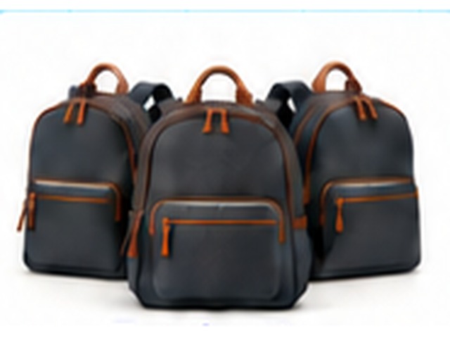 Production stage: multiple backpacks in production