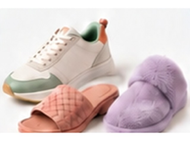 Footwear product photography